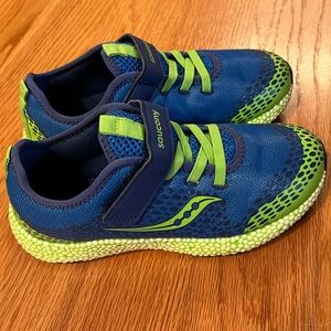 Kids’ Saucony Running Shoes, kids 1.5W (wide), worn once